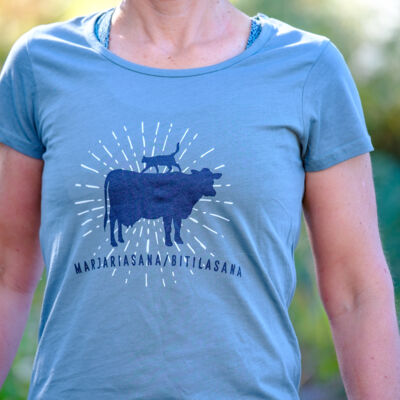 Cat and Cow - Womens Maple Tee Thumbnail